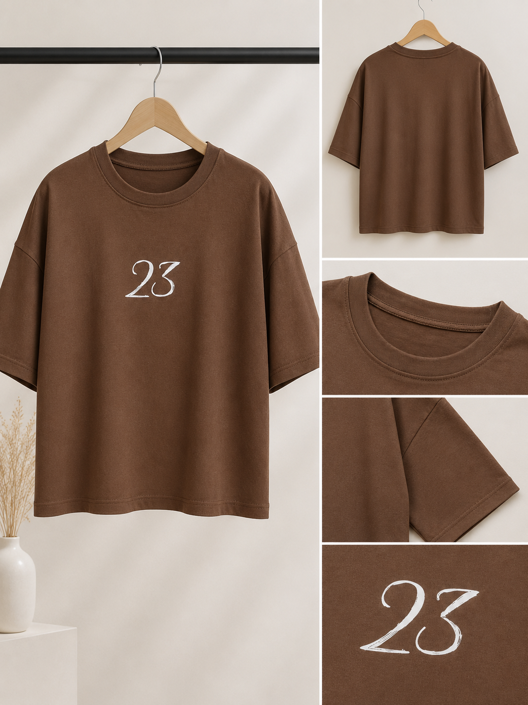 تیشرت باکسی طرح۲۳